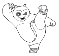 Kung Fu Panda Tô Màu Trực Tuyến